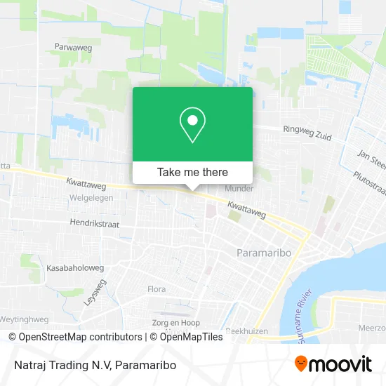 Natraj Trading N.V map