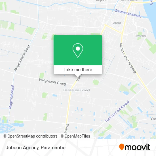 Jobcon Agency map