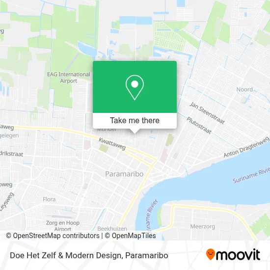 Doe Het Zelf & Modern Design map