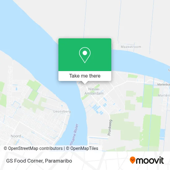 GS Food Corner map