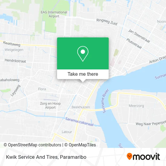 Kwik Service And Tires map