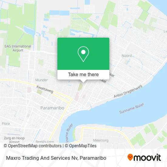 Maxro Trading And Services Nv map