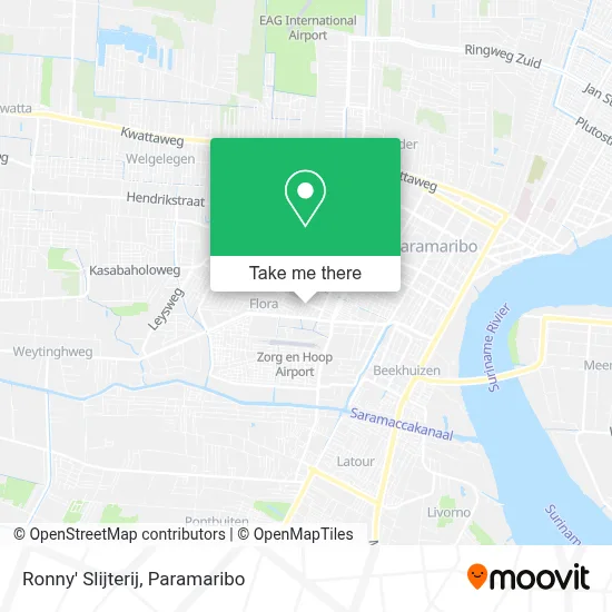 Ronny' Slijterij map