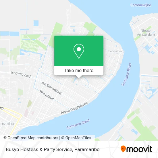 Busyb Hostess & Party Service map