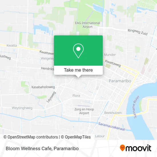 Bloom Wellness Cafe map