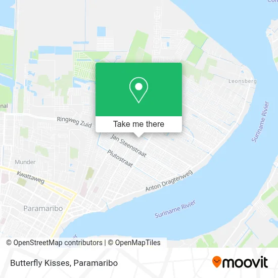 Butterfly Kisses map
