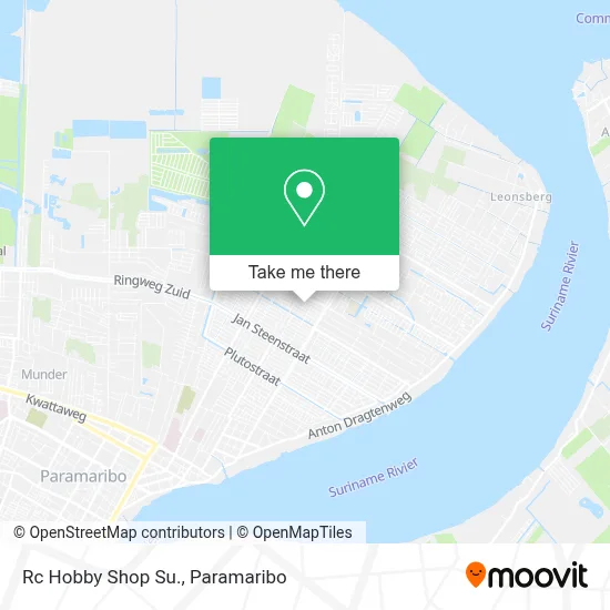 Rc Hobby Shop Su. map