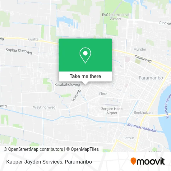 Kapper Jayden Services map