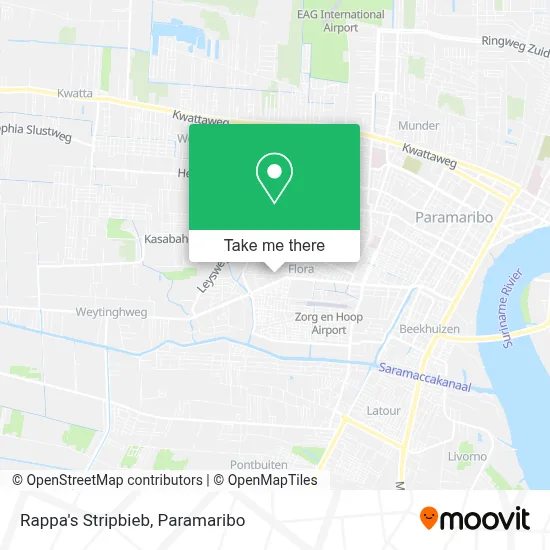 Rappa's Stripbieb map
