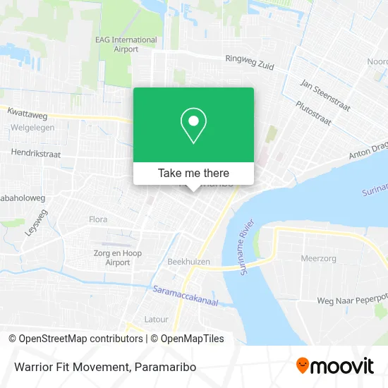 Warrior Fit Movement map