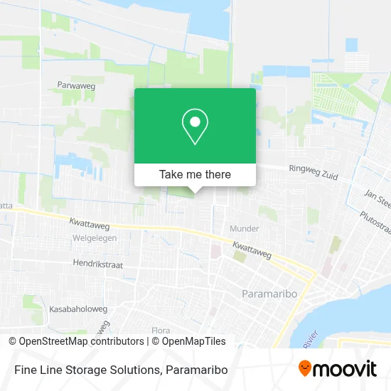 Fine Line Storage Solutions map