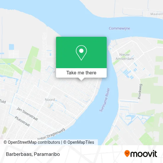 Barberbaas map