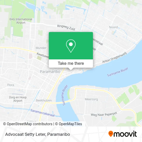 Advocaat Setty Leter map
