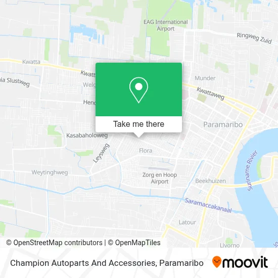 Champion Autoparts And Accessories map