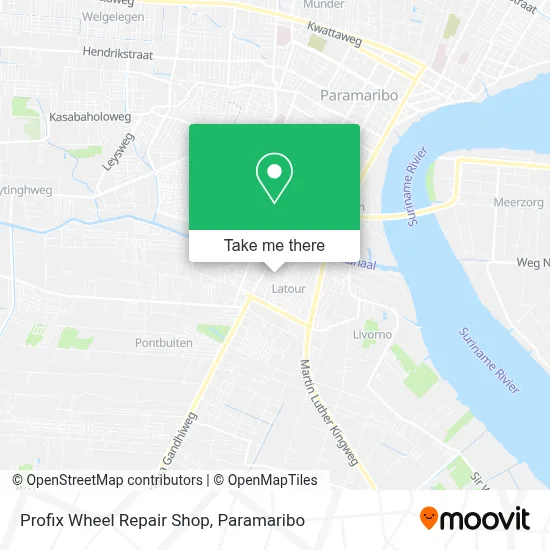 Profix Wheel Repair Shop map