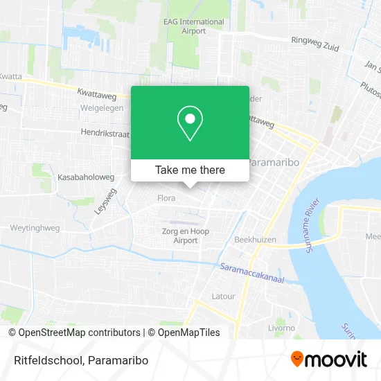 Ritfeldschool map