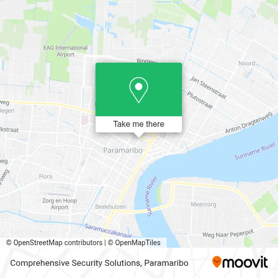 Comprehensive Security Solutions map