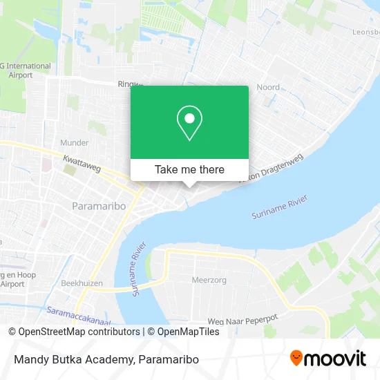 Mandy Butka Academy map
