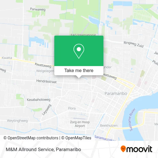 M&M Allround Service map