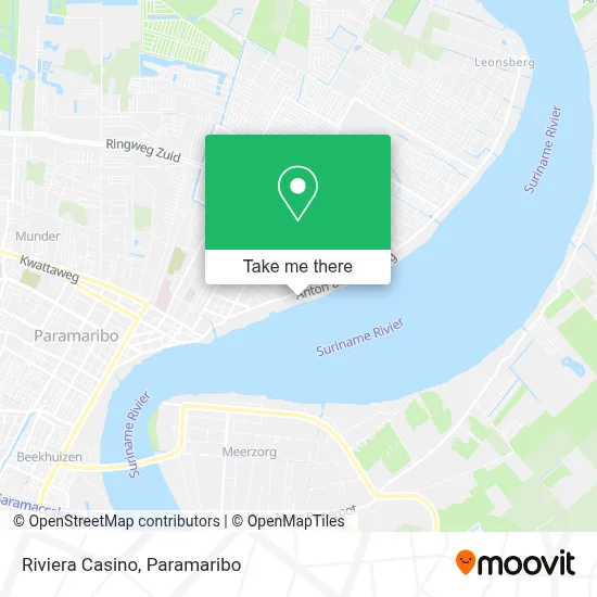 Riviera Casino map