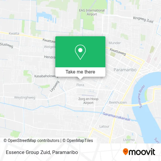 Essence Group Zuid map