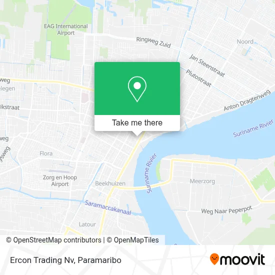Ercon Trading Nv map