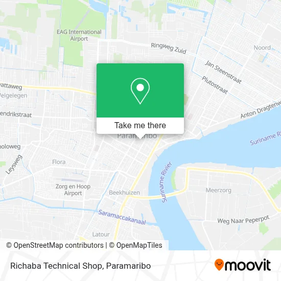 Richaba Technical Shop map