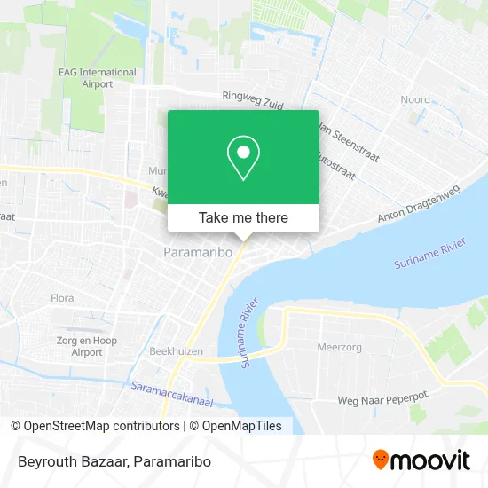 Beyrouth Bazaar map