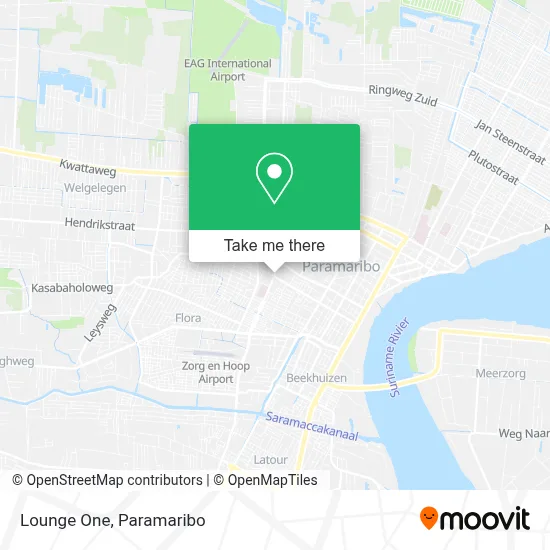 Lounge One map