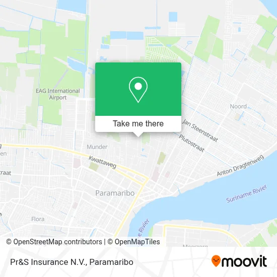 Pr&S Insurance N.V. map