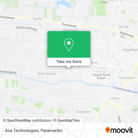 Asa Technologies map