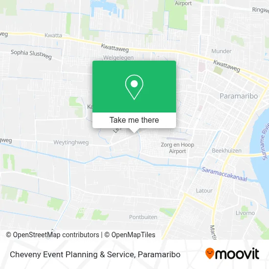 Cheveny Event Planning & Service map