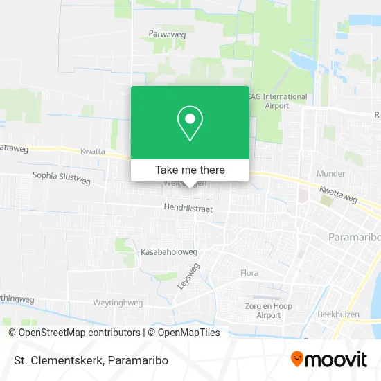St. Clementskerk map