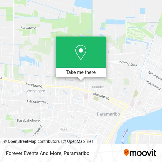 Forever Events And More map