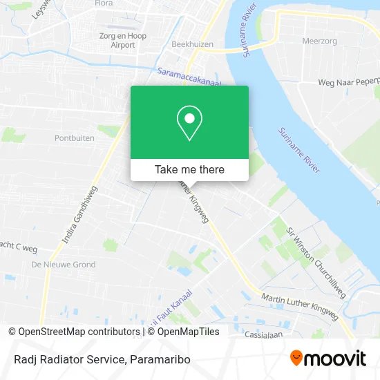 Radj Radiator Service map