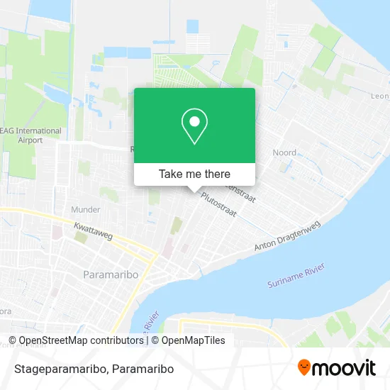 Stageparamaribo map