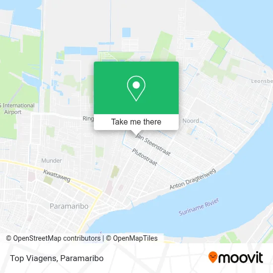 Top Viagens map