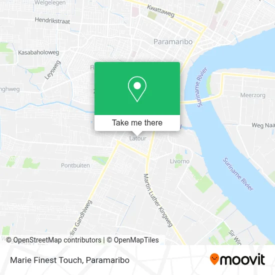 Marie Finest Touch map