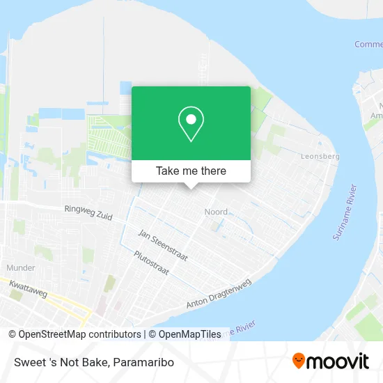 Sweet 's Not Bake map