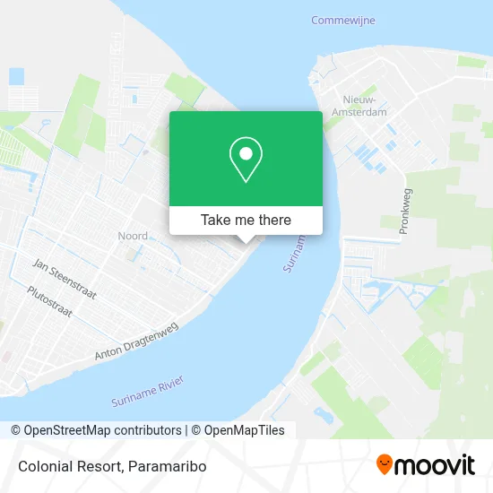 Colonial Resort map