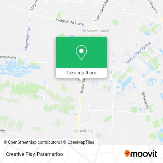 Creative Play map