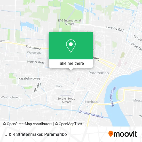 J & R Stratenmaker map
