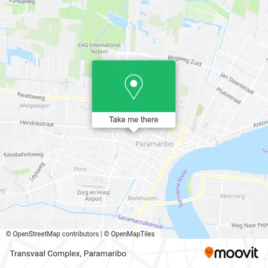 Transvaal Complex map