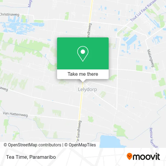 Tea Time map