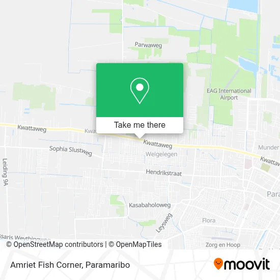 Amriet Fish Corner map