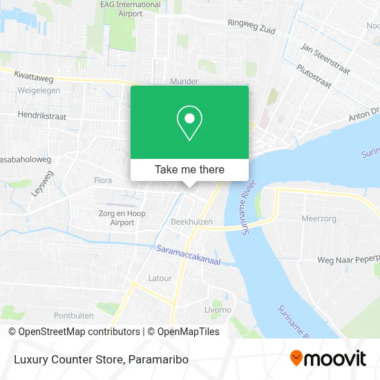 Luxury Counter Store map