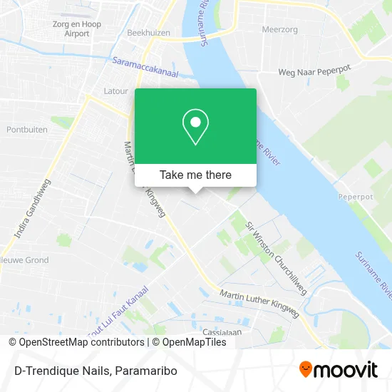 D-Trendique Nails map