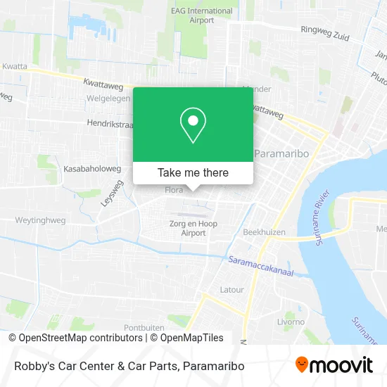 Robby's Car Center & Car Parts map