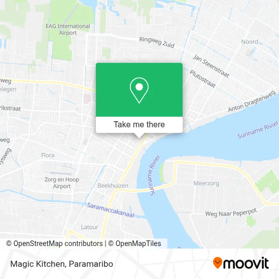 Magic Kitchen map