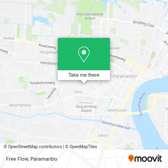Free Flow map